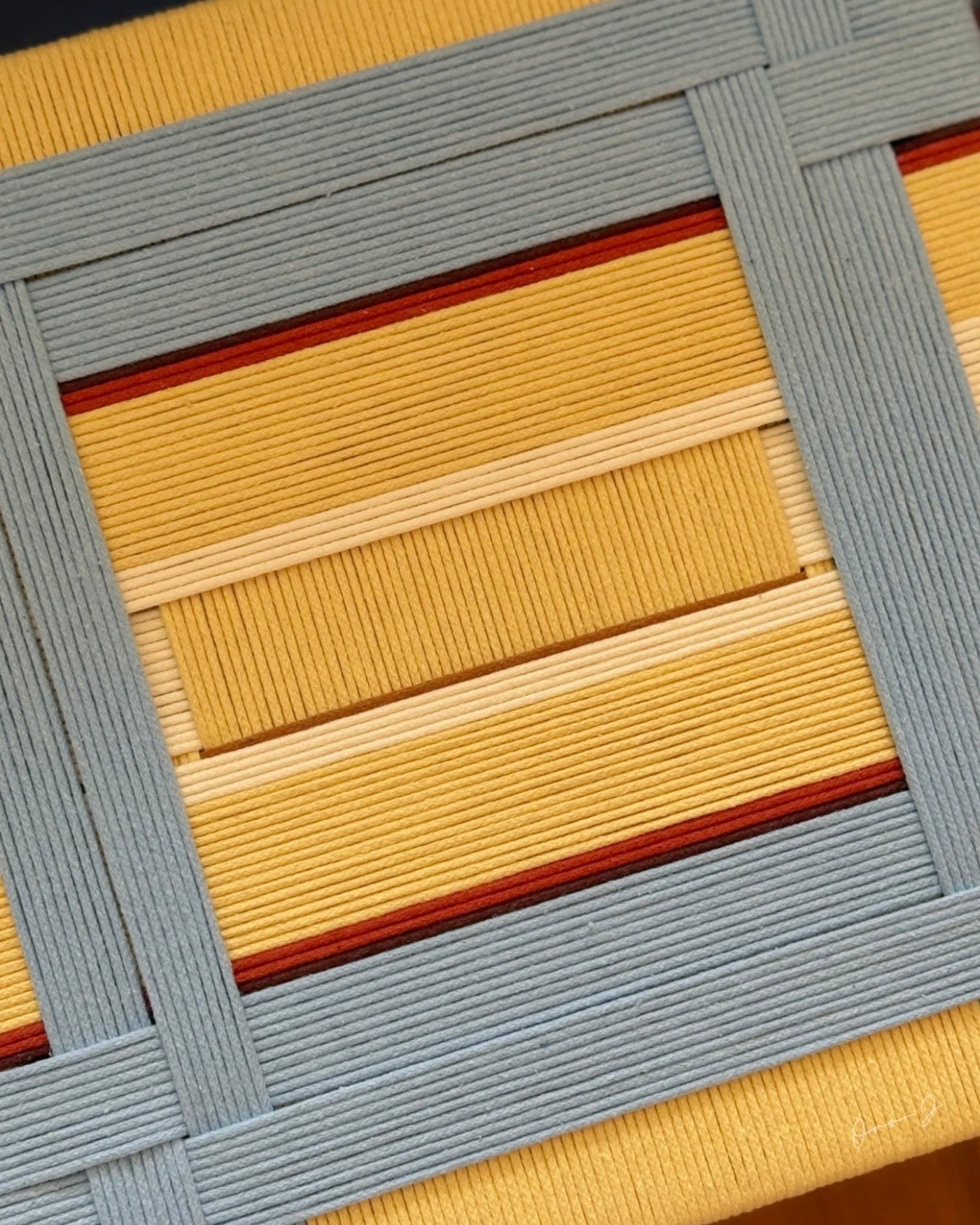 Woven Seat Stool No.4