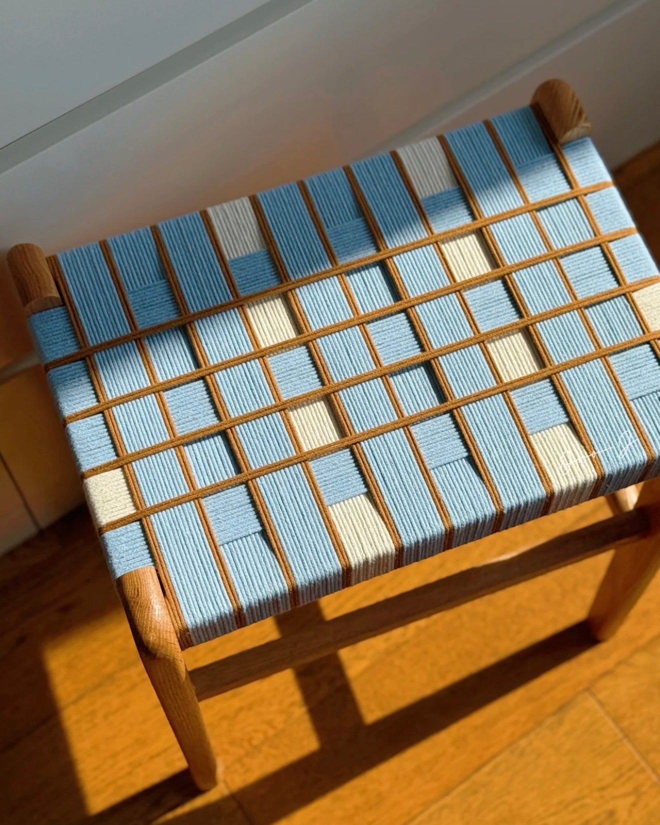 Woven Seat Stool No.1