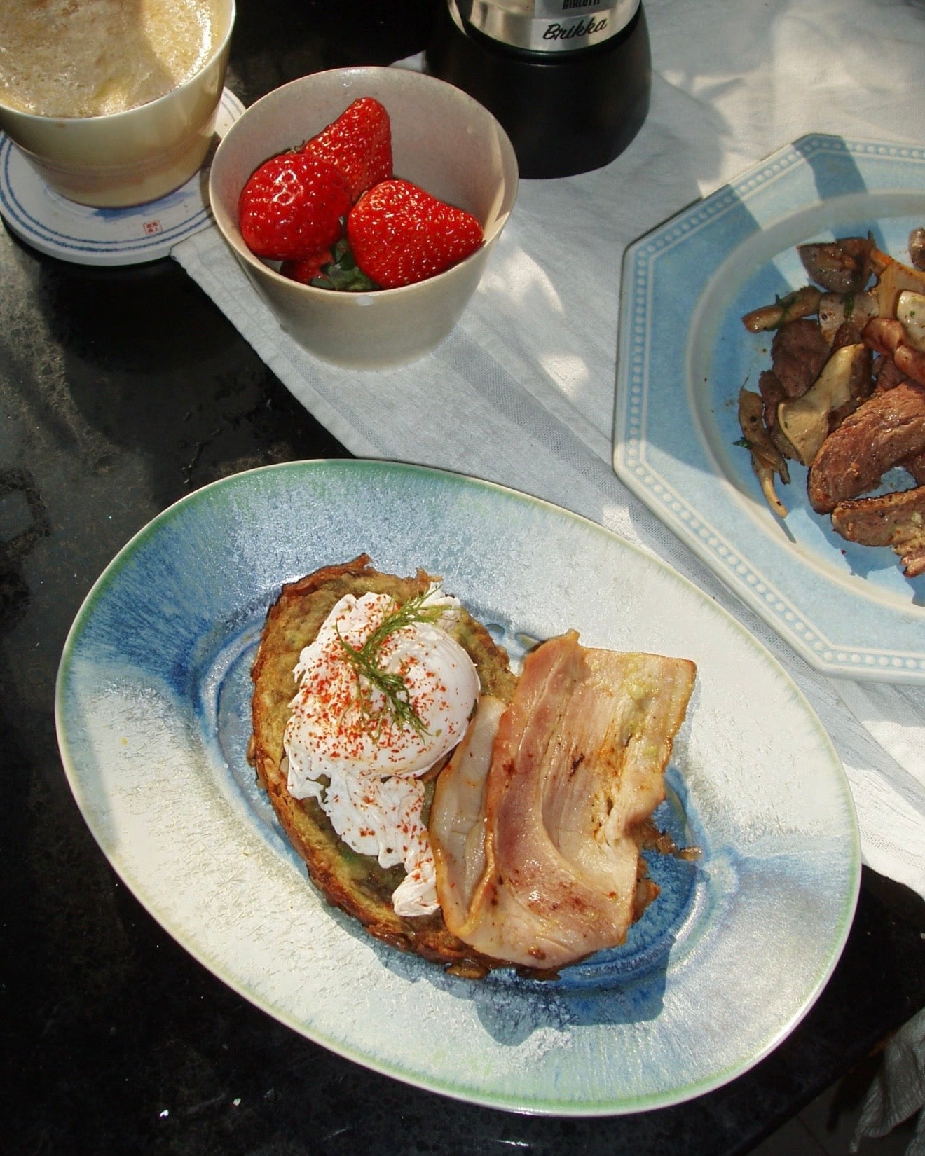 Xing’an Mountains at Night — Brunch Plate